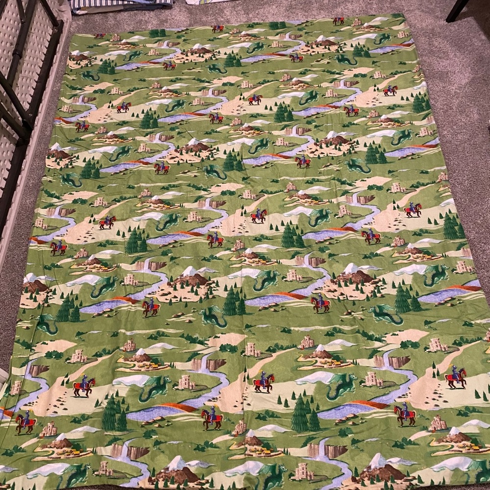 Pottery Barn Kids Knight/Pirate Bedding